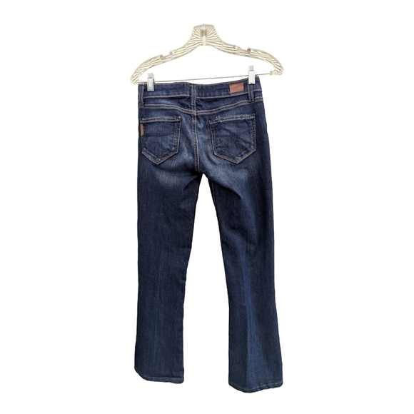 Paige Skyline Boot Cut, Size 25 Dark Wash - Picture 2 of 8
